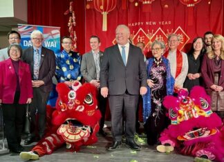 安大略省省长福特出席列治文山农历新年庆祝活动 向华人社区致以新春祝福