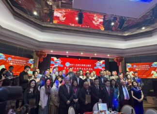 加拿大福建社团联合总会第五届常务理事会就职典礼暨2026新春晚宴举行