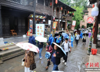 海外华文媒体走进昭化古城实地品读三国文脉