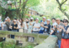 海外华媒走进金刚碑历史文化街区 感受山水江村里的城市记忆